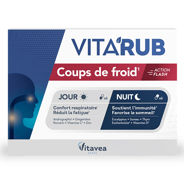 Vita'Rub Coups de froid Jour/Nuit - 12 gélules 5