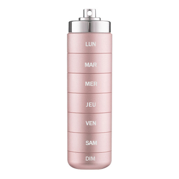 Horizane Santé - Pilulier Métal Nomade - Rose