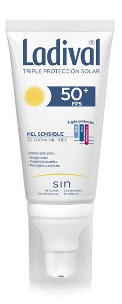 Ladival Pieles Sensibles o Alérgicas SPF50+ Facial 50 ml