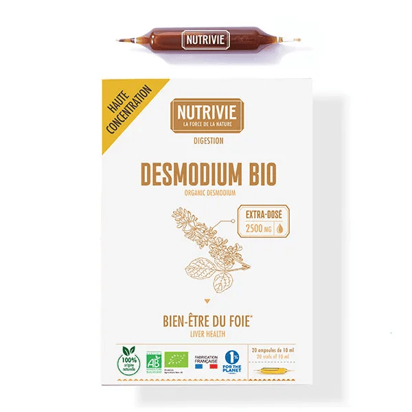 Ampoules de 10ml Desmodium bio x20