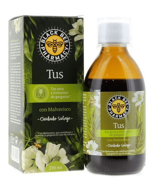 Black Bee Tus Jarabe Con Malvavisco 220 Ml