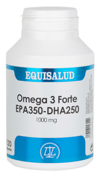 Equisalud Omega 3 Forte EPA350-DHA250 1000 Mg 120 Cápsulas