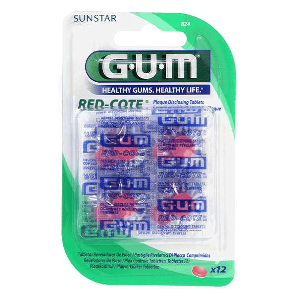 Accessoires Révélateur de Plaque Dentaire 12 pastilles 2