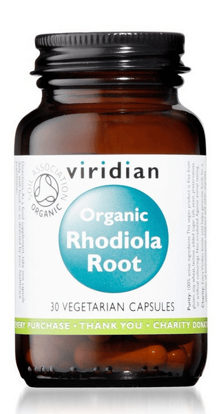Viridian Rodiola Bio 400mg 30 Cápsulas