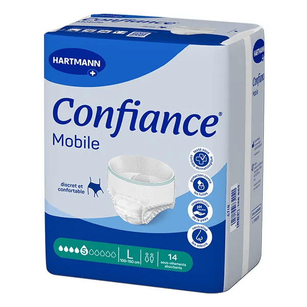 Hartmann Mobile Sous-Vêtements Absorbants 5 Gouttes Taille L x14 2