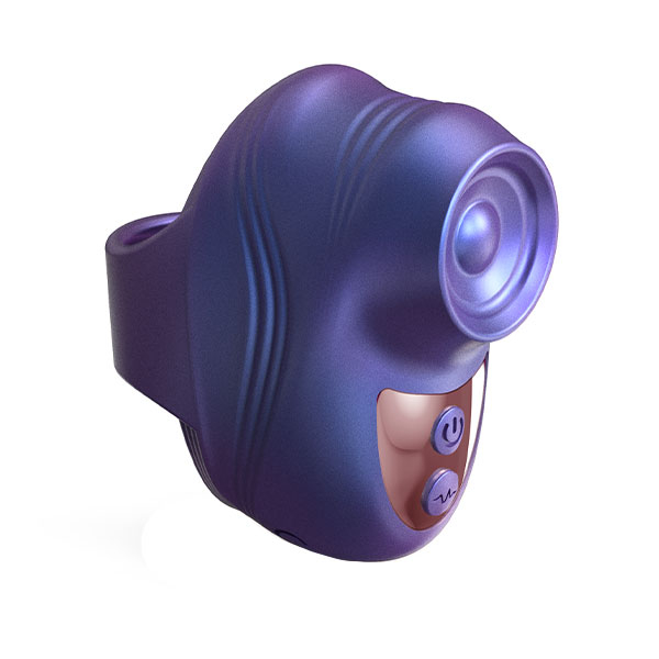 Kisscool - Iridescent Indigo - Mini Stimulateur Clitoridien Tapping