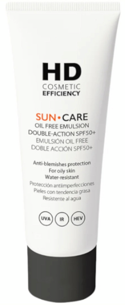 HD Cosmetic Efficiency Sun Care Emulsión Oilfree Doble Acción SPF50+ 50 Ml