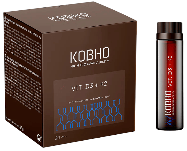 Kobho Vit D3 + K2 20 Uds - Imagen 2