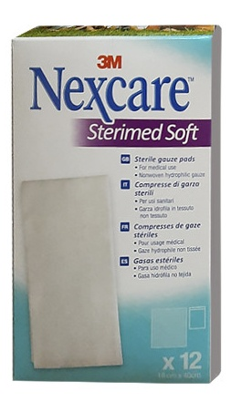 Nexcare Sterimed Soft 18cm X 40cm 12 Unidades
