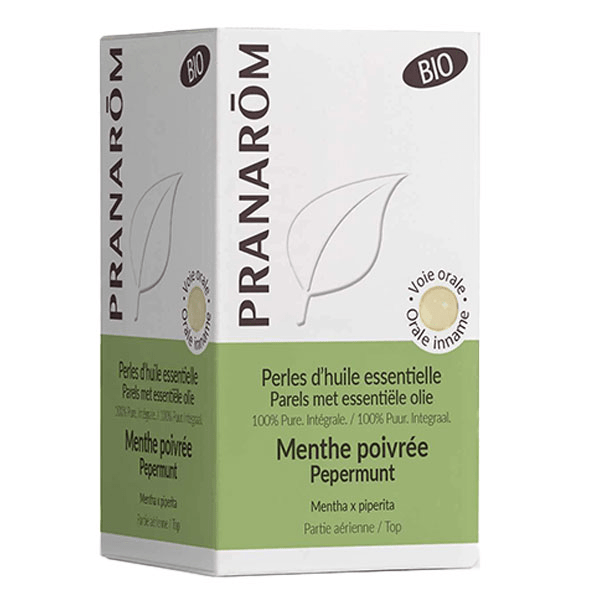 Pranarôm Menthe poivrée Bio 60 Perles 2