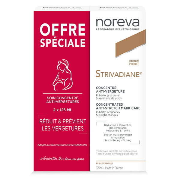Noreva Strivadiane Crème 125ml - Duo 2