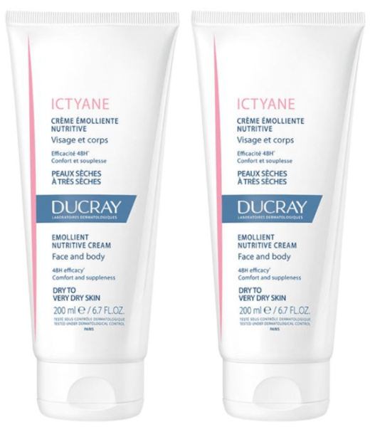 Ducray Ictyane Crema Piel Seca 2x200 ml