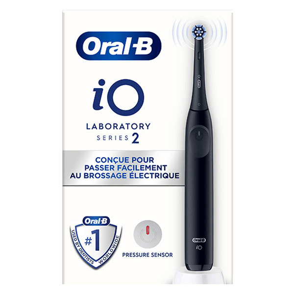 iO Laboratory 2 Brosse à Dent Electrique Noire 2