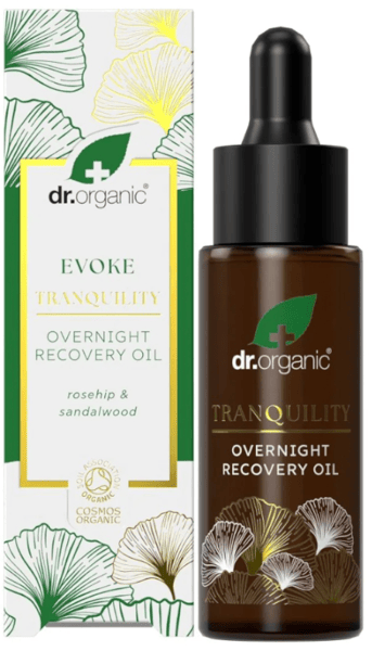 Dr.Organic Evoke Tranquility Aceite Reparador Noche 30 ml