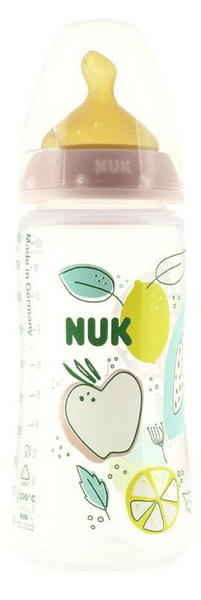 Nuk Biberón First Choice+ 0-6m Látex 300 ml Rosa
