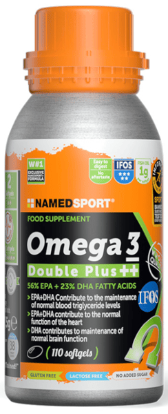 NamedSport Omega 3 Double Plus 110 Cápsulas Blandas