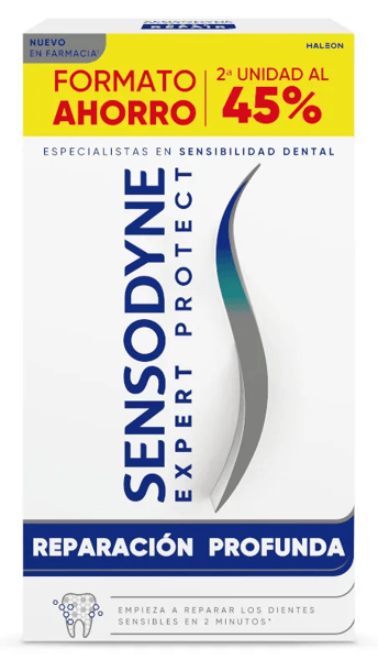 Sensodyne Expert Protect Dentífrico Reparación Profunda 2x75 ml (2ª ud 45% Dto)