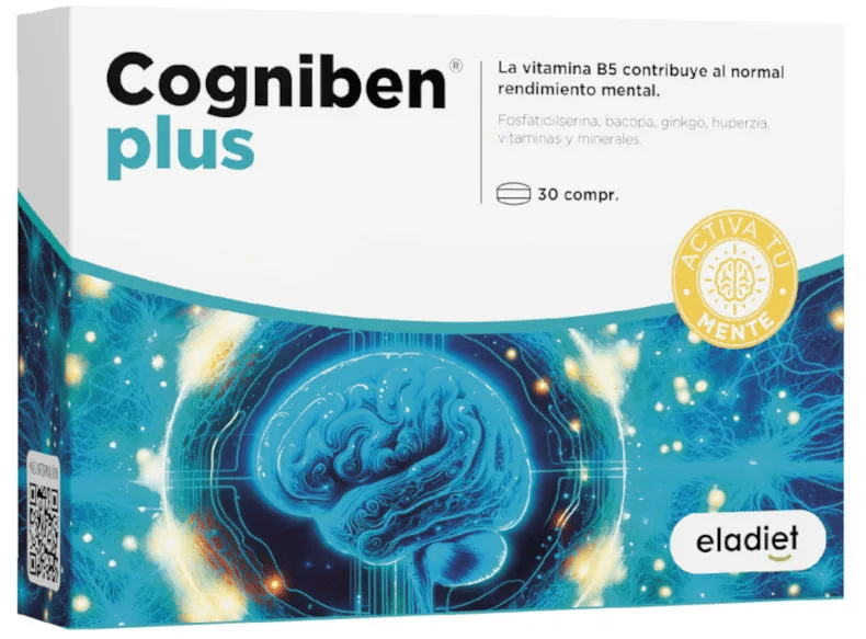 Eladiet Cogniben Plus 30 Comprimidos