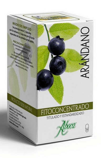 Aboca Fitoconcentrado Arándano 50 Cápsulas De 500 Gr