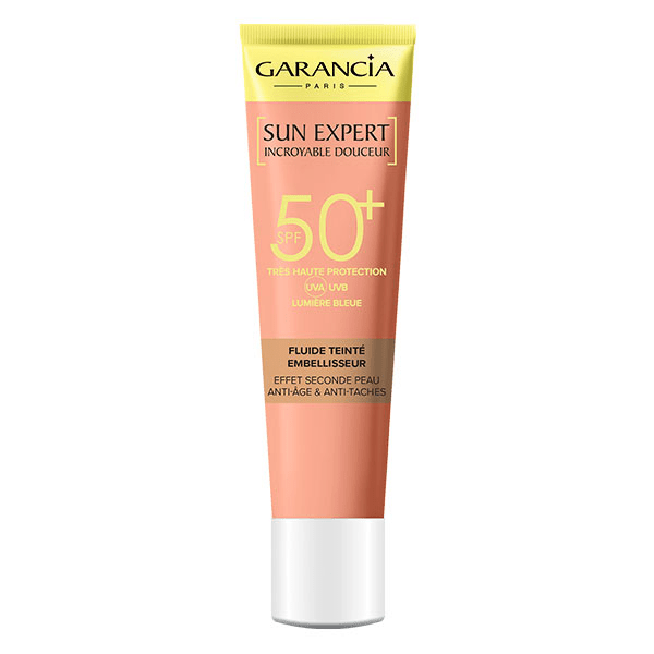 Solaire Sun Expert Incroyable douceur fluide teinte embellisseur SPF50+ 40ml