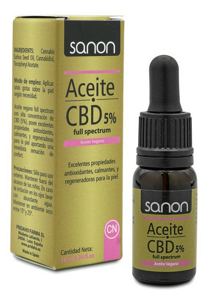 Sanon Aceite CBD 5% 10 ml