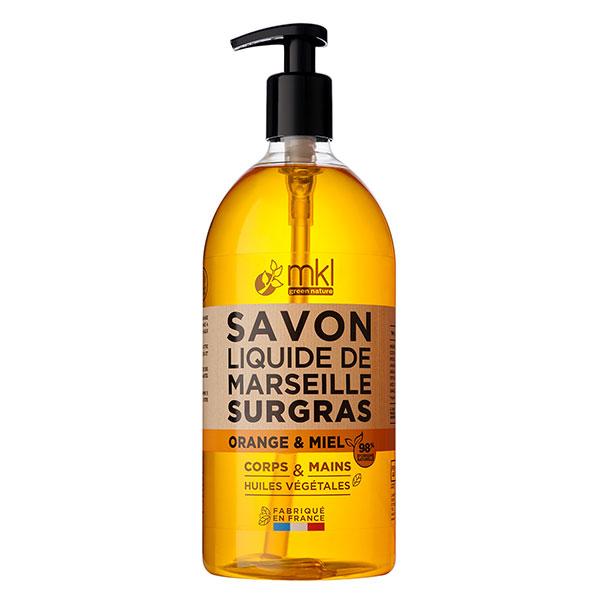 Savon Liquide de Marseille Orange & Miel 1L 5