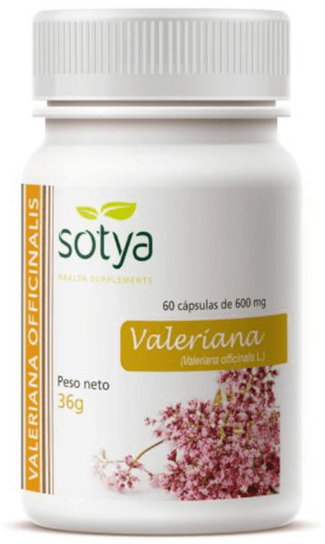 En Oferta Sotya Valeriana Fitoextractos 60 Cápsulas 600 Mg