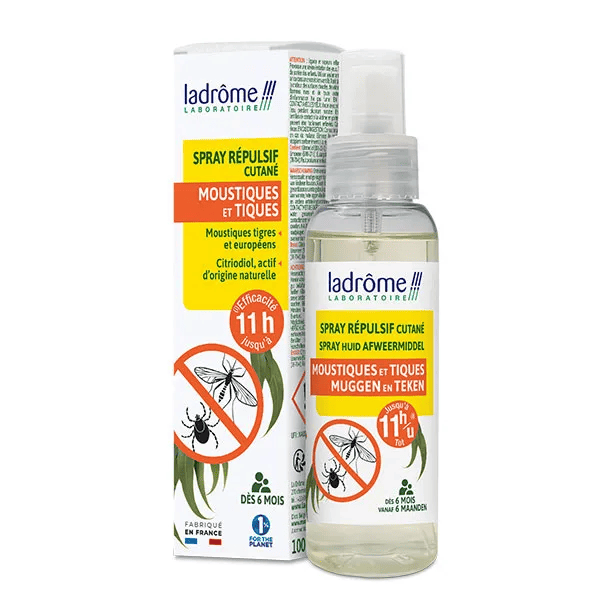 Spray Répulsif Moustiques Tiques 100ml