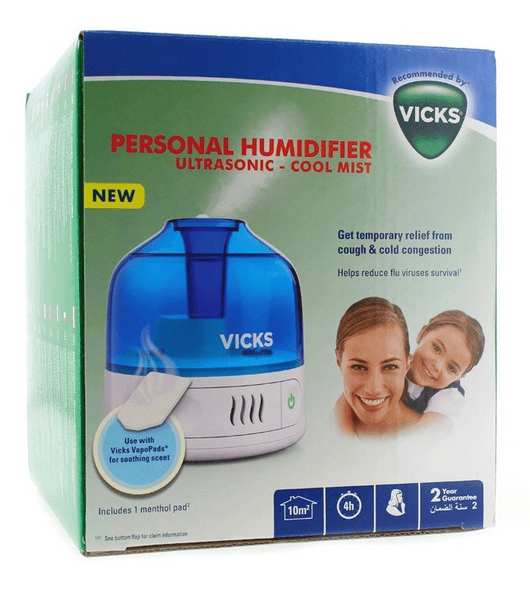 Vicks Humidificador Personal Ultrasónico Vicks