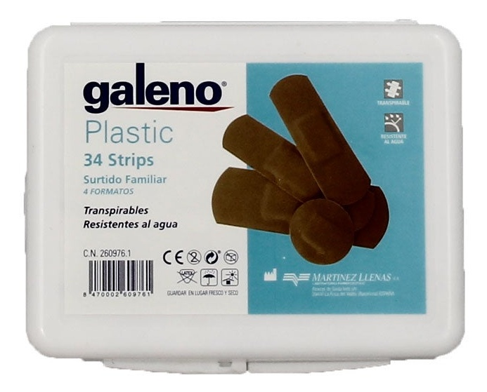 Galeno Plastic Strips Surtido 34 Uds