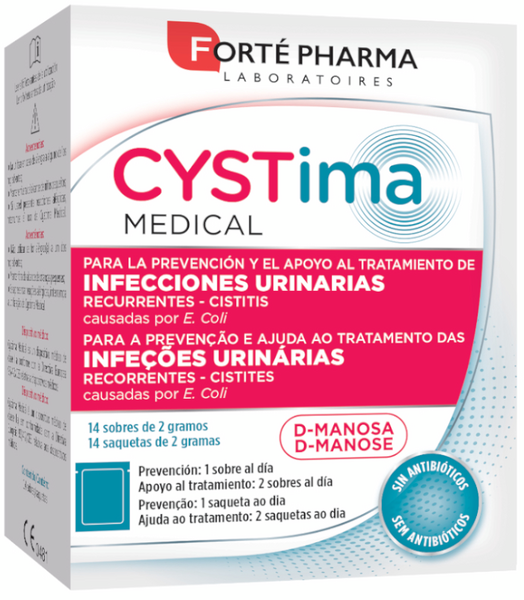 Forté Pharma Cystima Medical 14 Sobres