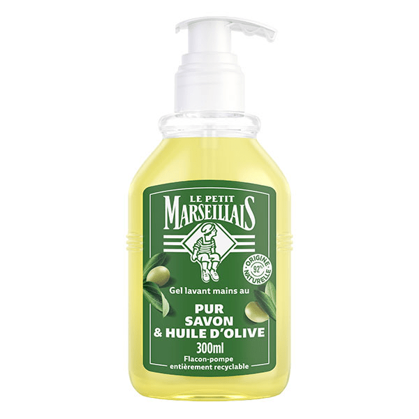 Gel Lavant Mains Pur Savon & Huile d'Olive 300ml 3