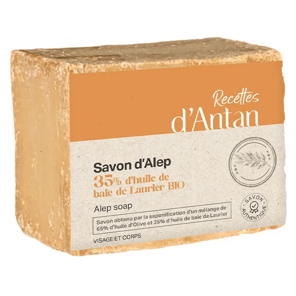 Recettes d'Antan Savon d'Alep 35%  pain 200g 4