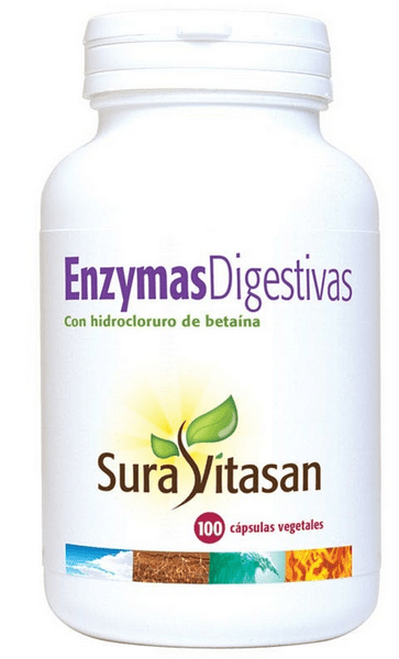 Sura Vitasan Enzymas Digestivas 100 Cápsulas