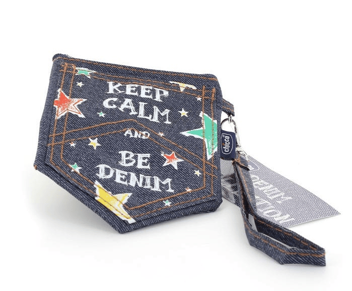 Chicco Monedero/Portachupetes Denim