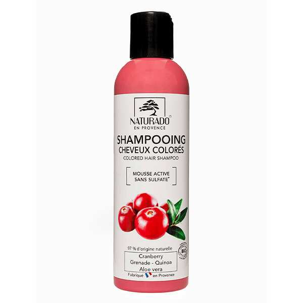 Naturado Shampoing Cheveux Colorés Bio 200ml 2