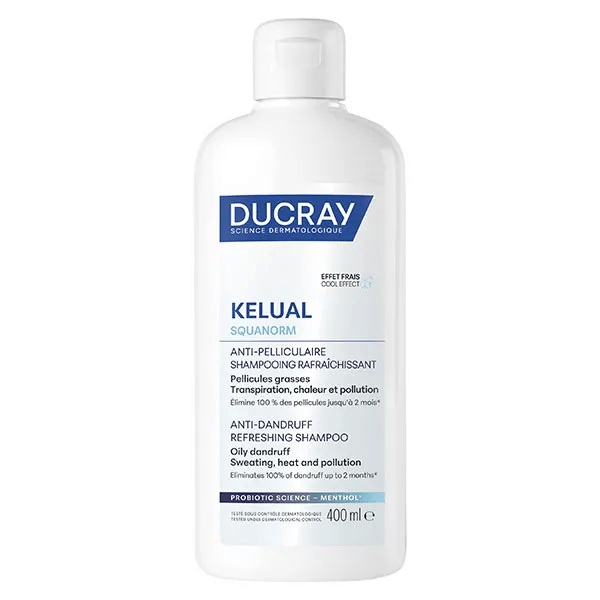 Kelual Squanorm shampooing rafraîchissant anti-pelliculaire 400 ml 4