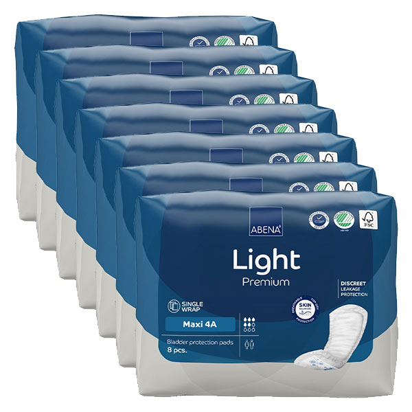 Light Premium Protection Adhésive Maxi Taille 4A - 8 unités en Lot 7