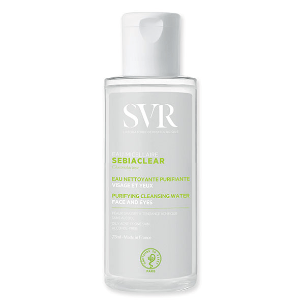 Sebiaclear Eau Micellaire Nettoyante et Démaquillante 75ml 3