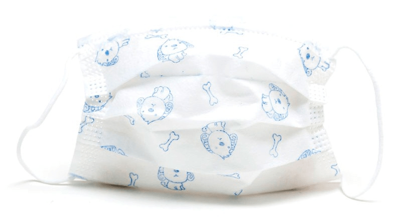 Mascarillas Higiénicas Infantiles 3-15 Años Color Blanco 50 uds