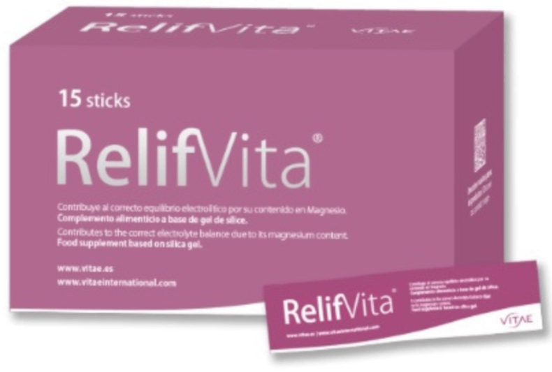 Vitae RelifVita Complemento Digestivo con Sílice y Magnesio 15 Sticks