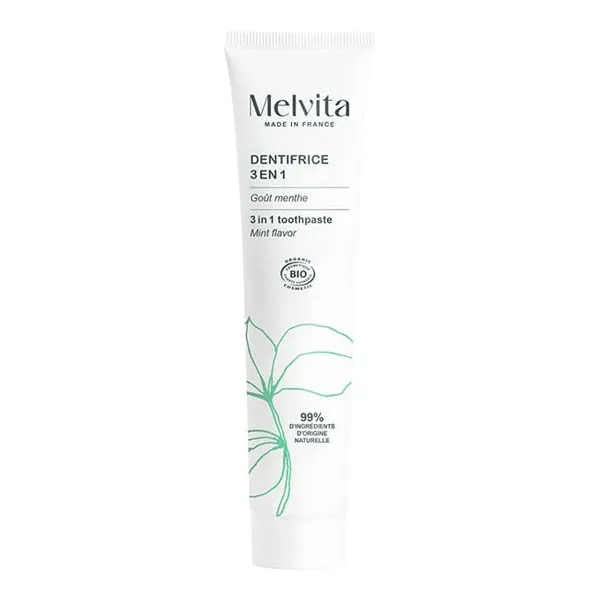 Les Essentiels Dentifrice Haleine Pure Menthe Bio 75ml 4