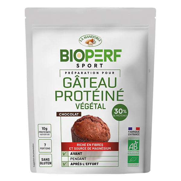 Gâteau Cacao Protéiné Végétal - 250g