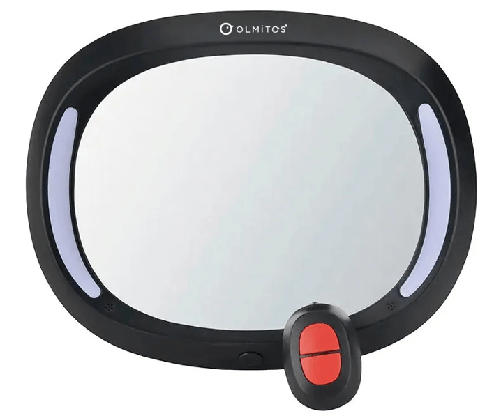 Olmitos Espejo Retrovisor Led con Mando