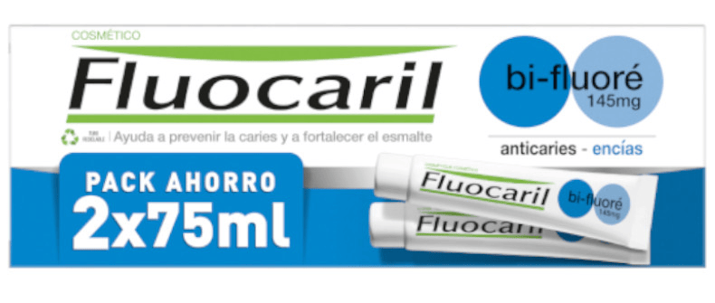 Fluocaril Dentifrice Bi-Fluoré 145Mg Gencives 2X75ml - Imagen 4