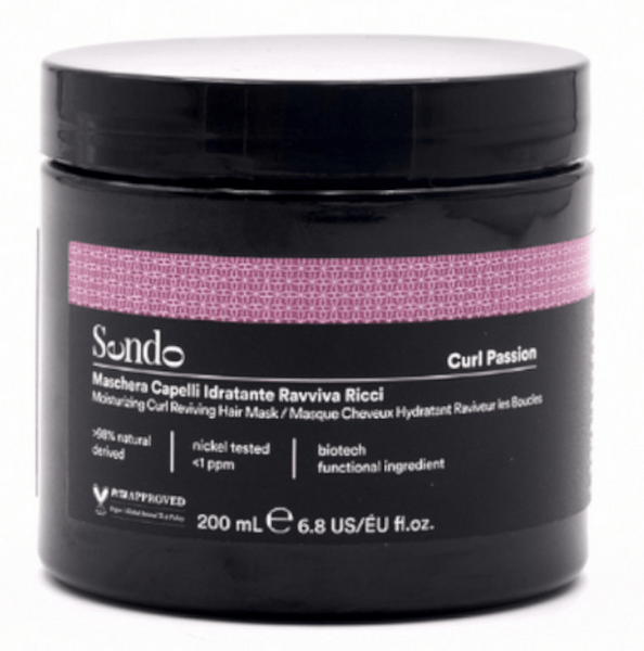 Sendo Mascarilla Capilar Hidratante Revitalizadora de Rizos 200 ml