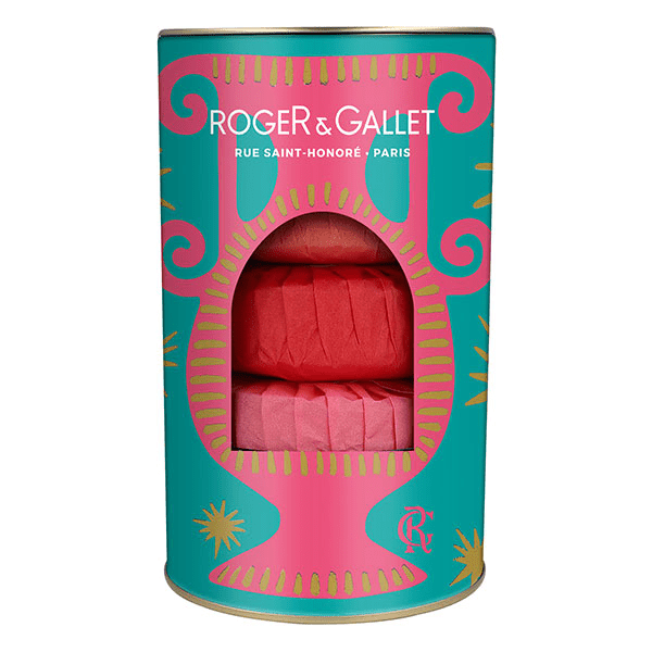 Coffret 3 Savons Bienfaisants 100g - Fleur de Figuier, Gingembre, Rose