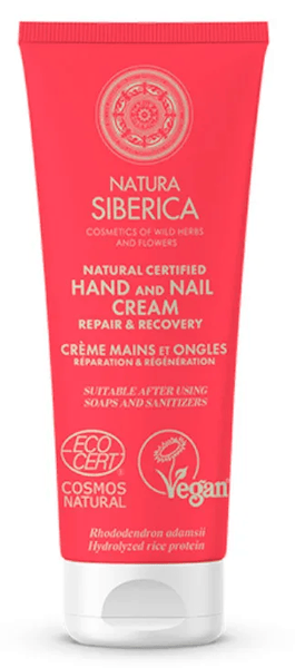Natura Siberica Crema De Manos Y Uñas Reparación Y Recuperación 75 Ml