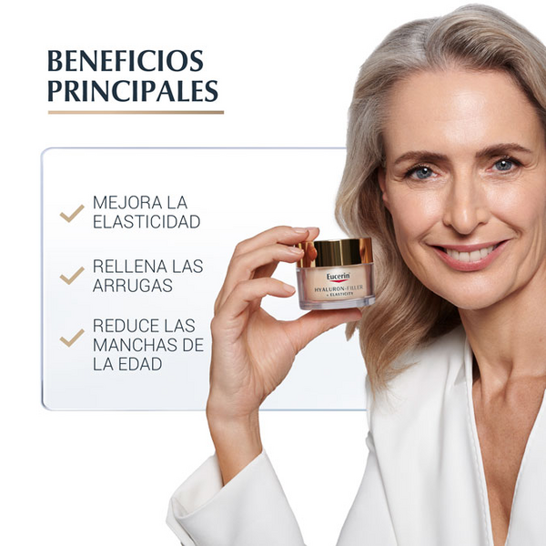 Eucerin Crema De Día Facial FPS 30 Hyaluron-Filler Elasticity 50ml