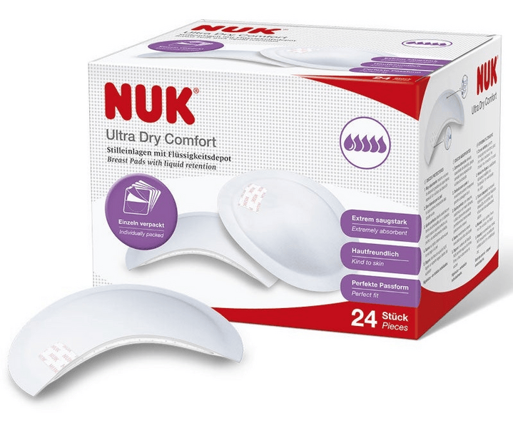 Nuk Ultra Dry Discos Lactancia Protectores 24 uds